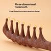 1Pcs Plastic Imitation Wood Hair Combs Massager Long Wide Tooth Detangle Comb Hair Care Household Gift