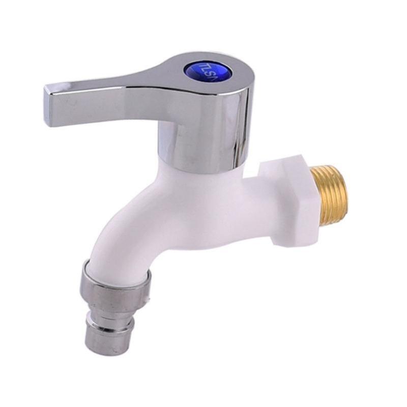 Plastic Faucet Washing Machine Bathroom Garden Multifunctional Water Tap Lightweight Universal Interface Suitable for Home Kitchen Laundry Room Use