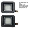 2Pcs LED License Plate Lights Super Bright High Lumens IP68 Waterproof Universal Simple Installation License Plate Lights Tag Lamps