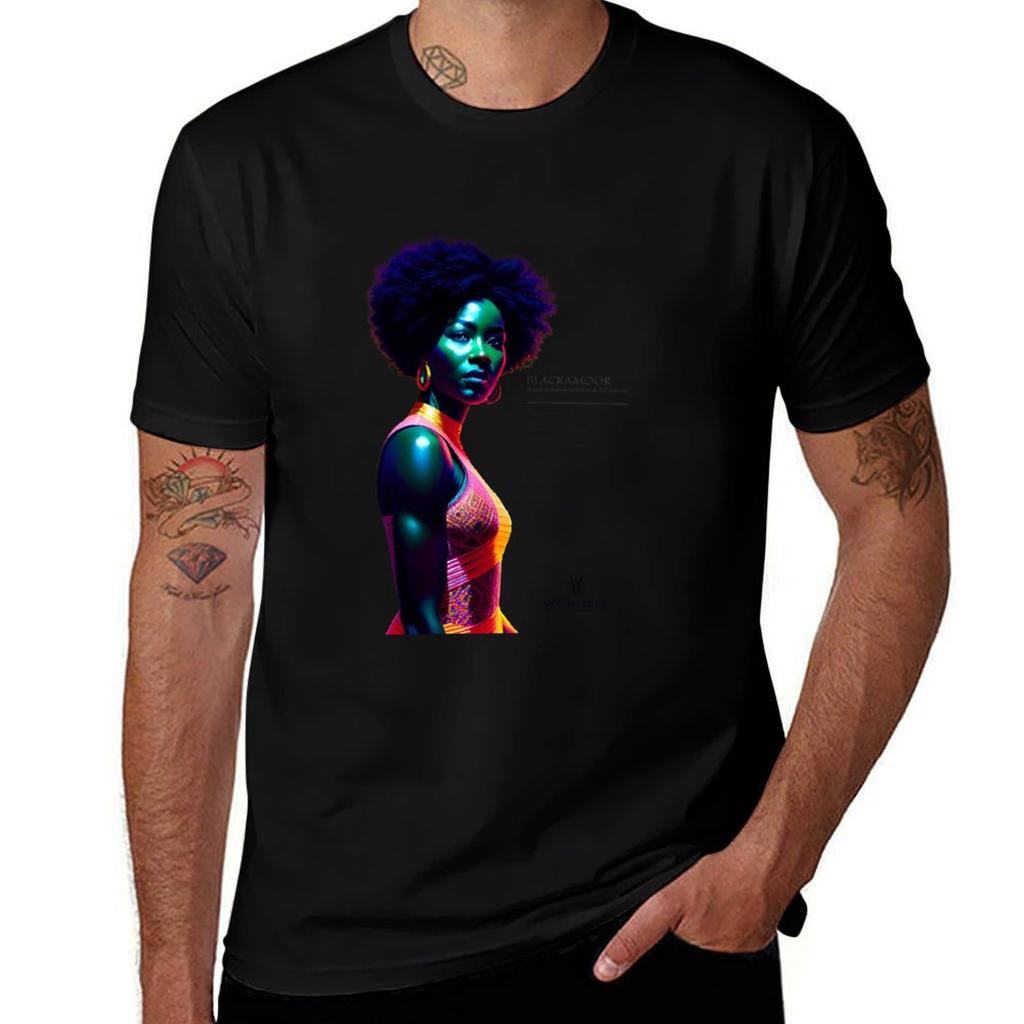 Afro Ascendance Tshirt Minimal Art Print Tshirt