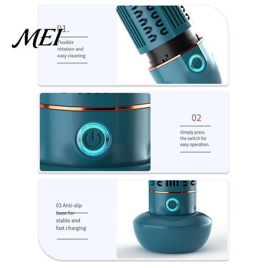 Produce Purifier for Food Capsule Fruit Vegetable Cleaner, Wireless Hydroxyl Ion Meat, Portable Washer Camping Auto 10 Min Cycle, Waterproof