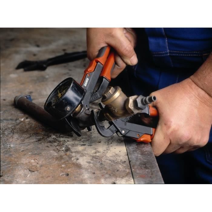 Pince coupante ergonomique BAHCO 8224 - 250mm - acier haute performance - finition noire