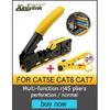 Connettore rj45 xintylink spina rj 45 cavo ethernet cat5 cat5e presa di rete 8P8C stp ftp metallico schermato terminali modulari lan cat