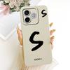 For Honor 600 Lite 5G Honor600 Lucky Initial Letter Phone Case For Honor 600 600Lite Soft Silicone Shockproof Cases Bumpers