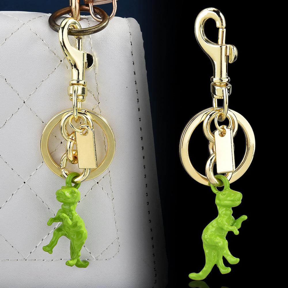 Portachiavi Dinosauro 3D con Metallo Galvanizzato per Regalo e Collezionismo