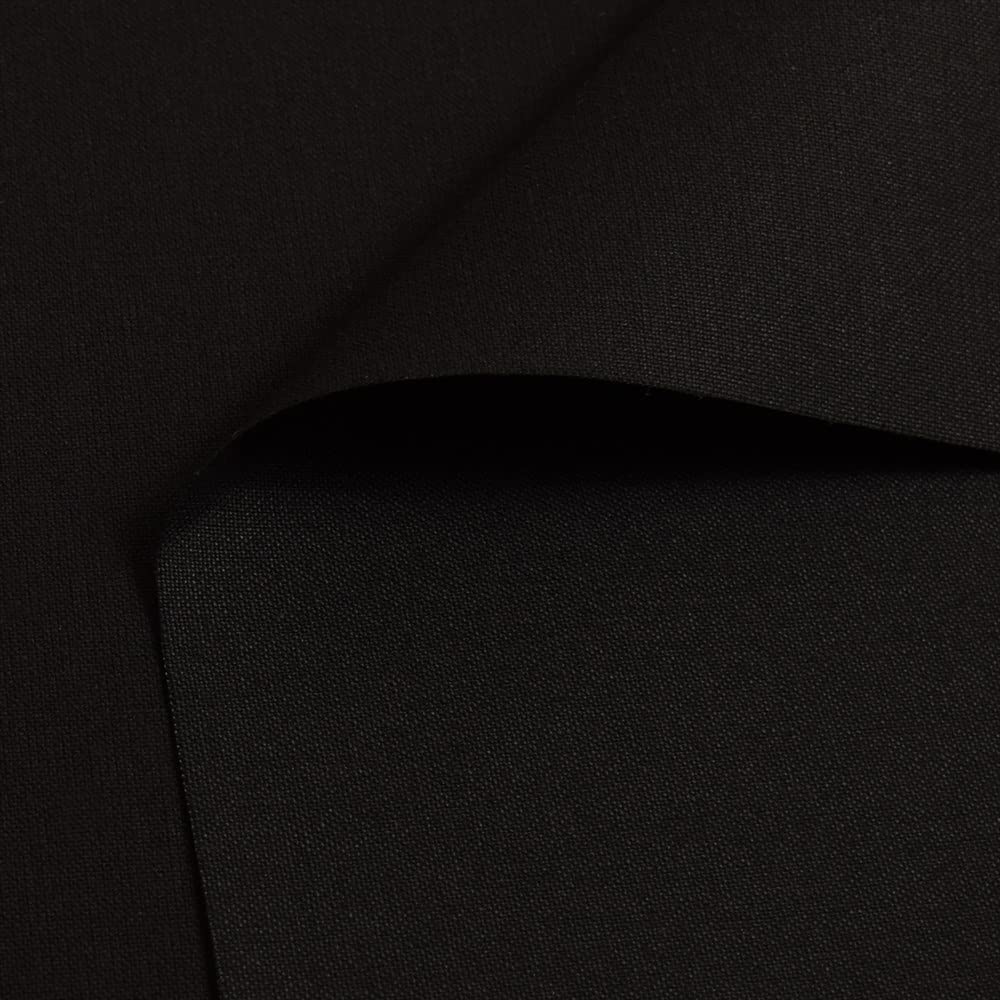 COLORFUL TEXTILE MARKET Fabric Canvas Fabric 11 Black 110cmx300cm D0005K30 No. Canvas,