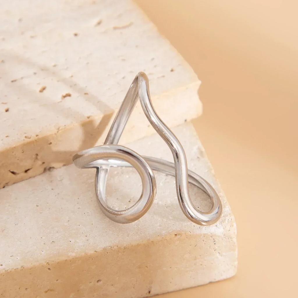 Schattige Minimalistische Imitatie Parel Ringenset voor Vrouwen Koreaanse Mode Onregelmatige Parel Vingerringen Nieuwe Trend Dames Sieraden Cadeaus