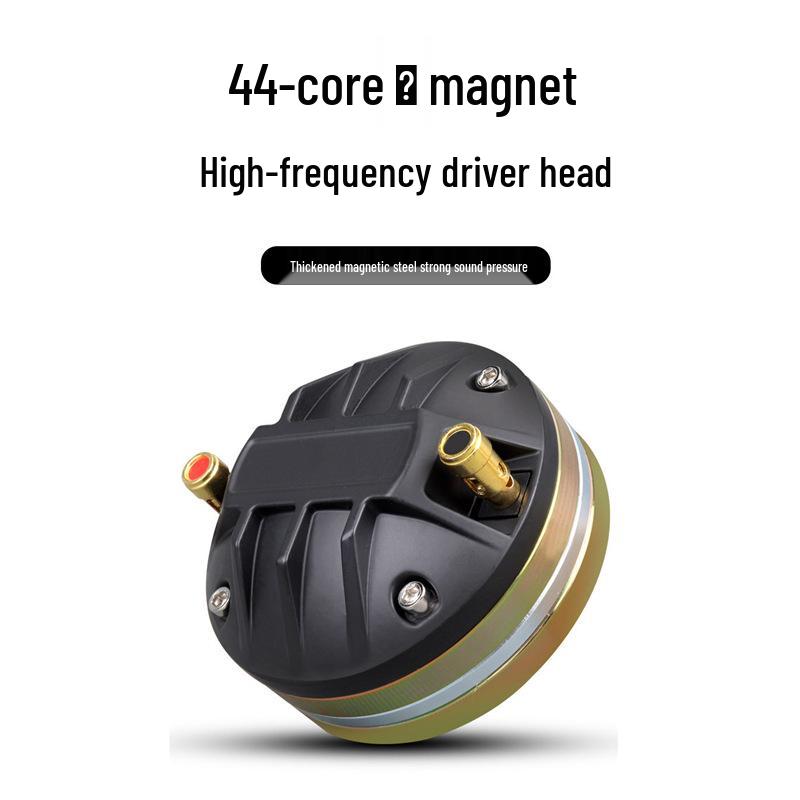 44-Core Neodymium High-Frequency 85MM Magnetic Stage Full-Range Flat Mouth Speaker Horn
