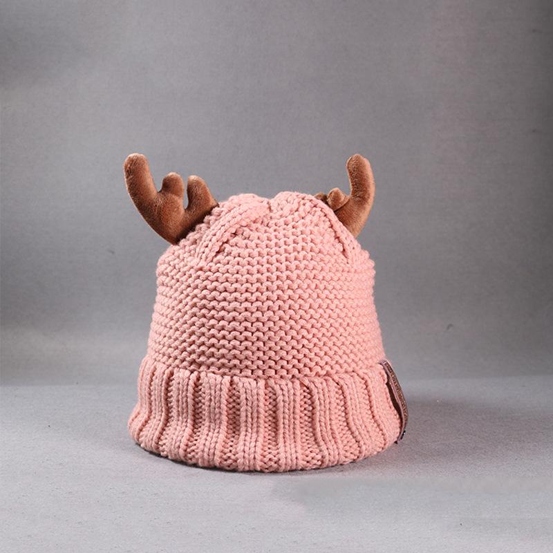 Korean Hat Cute Soft Girl Japanese Versatile Knitted Wool Hat Women Autumn and Winter Korean Style Outdoor Warm Christmas Hat