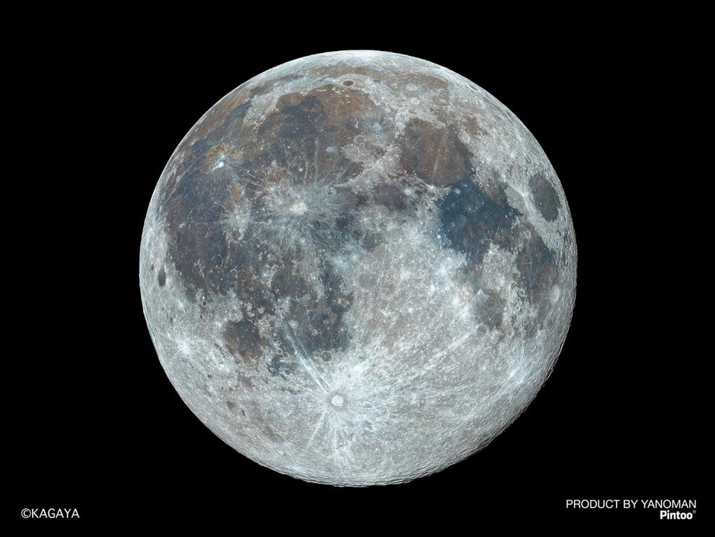 YANOMAN Petit Palie Clear Jigsaw Puzzle KAGAYA Full Moon No Glue or Frame Includes Mini Easel and Piece Request 150-piece (7.6x10.2cm) 2308-84.