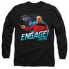 Star Trek Unisex Adult Engage T-Shirt