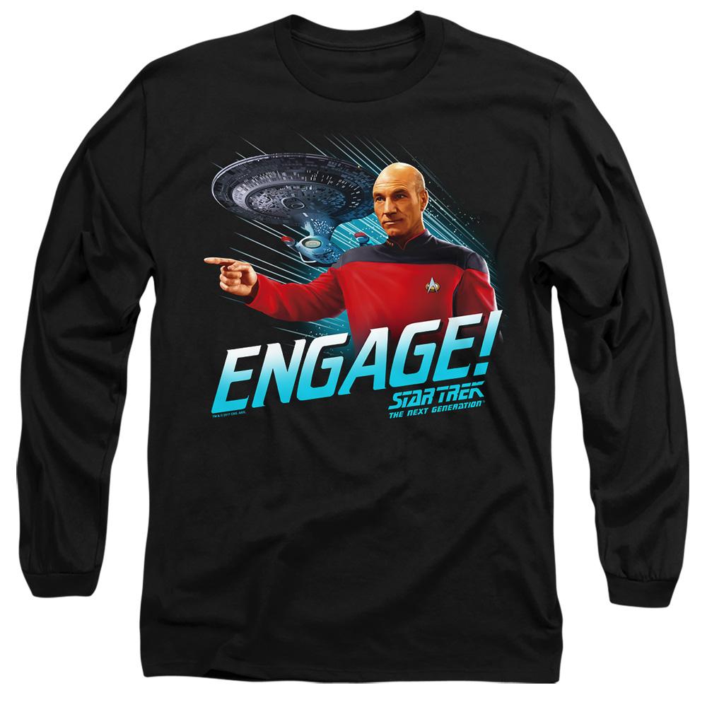 Star Trek Unisex Adult Engage T-Shirt