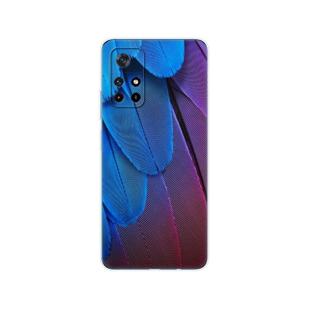 Dla POCO M4 Pro 5G etui miękkie silikonowe etui plecki z tpu dla Xiaomi POCO X4 Pro 5G etui na telefony POCO M4Pro 4G 2021 6.6 cala odporne na wstrząsy