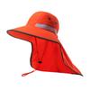 High Visibility Fluorescent Color Fisherman Hat Wide Brims Sunshade Hat with Sun Protections For Outdoor Enthusiasts