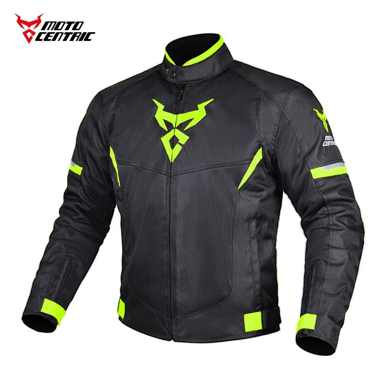 Giacca da Moto Estiva da Uomo MOTOCENTRIC - Traspirante, Antivento, Rete Anti-caduta