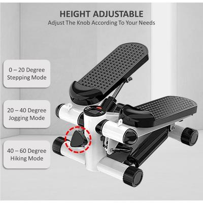Household LCD Digital Display Gym Machine Height Adjustable Mini Fitness Stepper Portable Fitness Exerciser Equipment