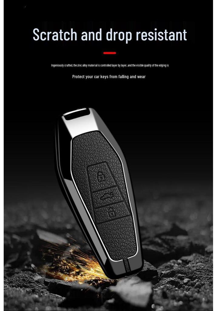 Chery ICAR J5 Premium Alloy Key Fob Case for Men & Women
