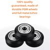 5/10/20 PCS Roue CNC POM Poulie POM Avec Roulement 625ZZ Roue Dentée Ronde Passive Roue Perlin pour Profil Ender 3 CR10
