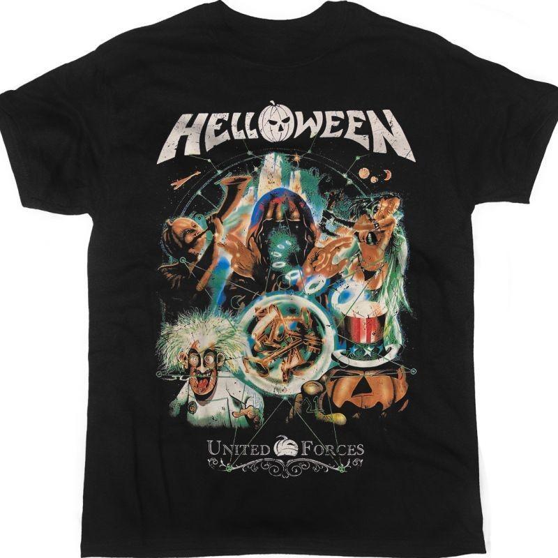 Helloween United Forces Black T-Shirt S