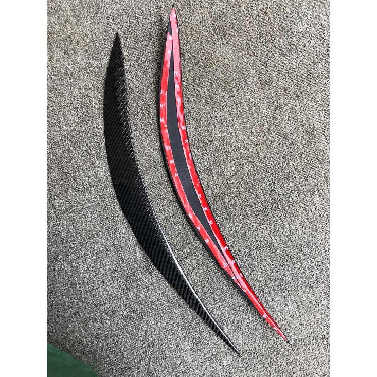 Carbon Fiber Front Headlight Eyebrow Eyelid Cover Trim for Infiniti Q60 2015-2022,Headlight Eyelids Trim,Q60 Accessories Headlamp Decoration