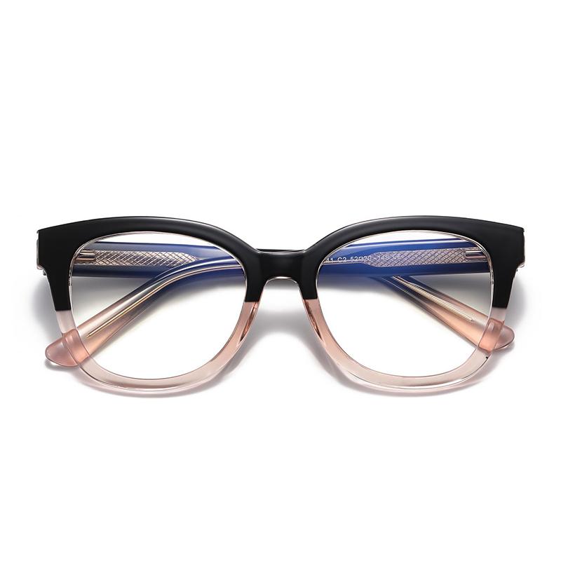 Kvinner TR90 2-i-1 Polariserte Solbriller Magnetisk Clip-On Nærsynthet Optisk Brilleinnfatning Tilpassbare Styrkebriller