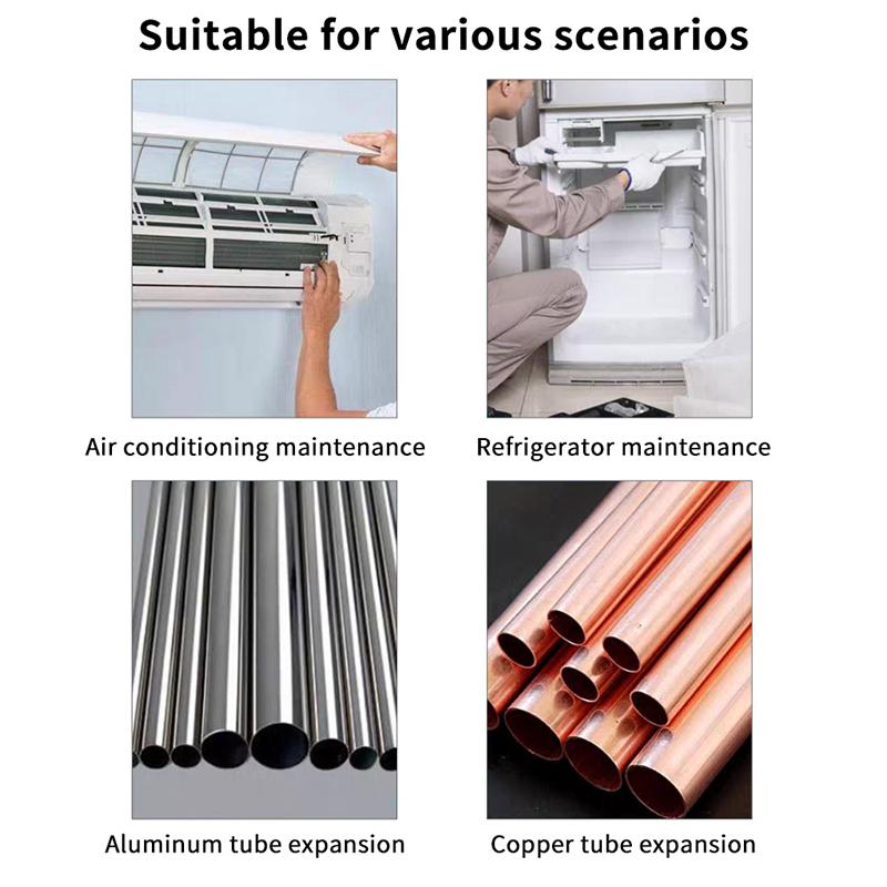 1/5 buc Expander Tub Țeavă Mâner Hexagonal Metal Cupru Țeavă Instrument de Prelucrare Reparare Aer Condiționat Bit Burghiu Electric Instrument de Evazare