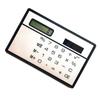 OFBK Kleiner Taschenrechner, solarbetriebener Rechner, 8-stelliger Rechner, Mini-Taschenrechner mit dünnem Gehäuse, tragbar, einfacher Standardrechner