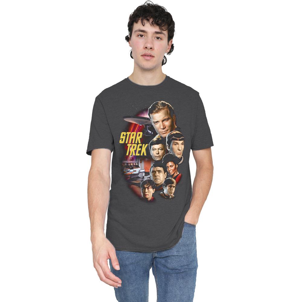 Star Trek Unisex Adult Classic Crew T-Shirt