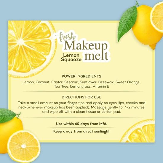 Nat Habit - Back To Natural Secrets Everyday Fresh Lemon Squeeze Makeup Melt - 25ml