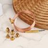 90Cm Universal 3.0Mv Gas Stove Thermocouple With 5 Nuts Heating Gas Burner Replacement Thermocouple Adaptor Gas Stove Parts