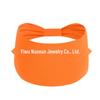 Elastic Wide Side Sports Headband: European & American Style, Sweat-Absorbing, Fashionable Hair Accessories