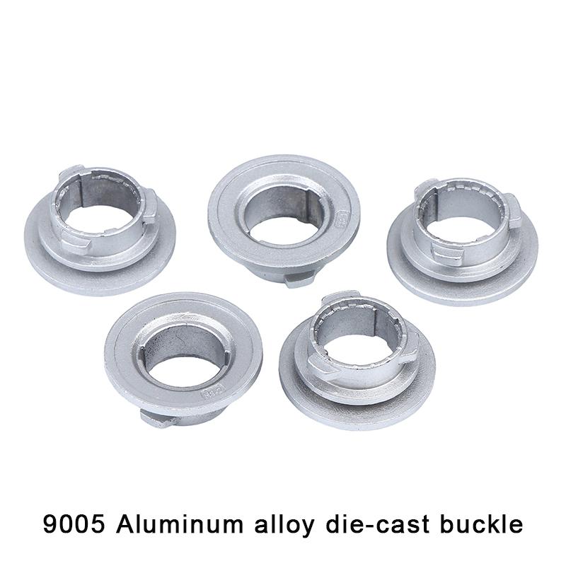 5Pcs Heat Dissipating Aluminum Alloy D1 D2 D4 D8 H4 H7 H11 9005 9006 9012 Led Car Light Snap Fastener Car Lamps High Power Base