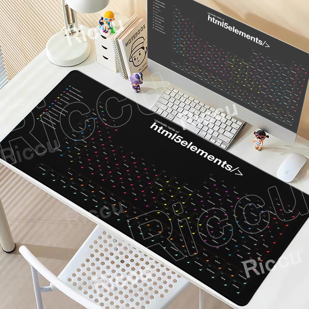 Periodic Table Of Elements auxiliary learning Mouse Pad Gaming Keyboard Office Computer Mausepad Gamer PC Accessiores Desk Mat
