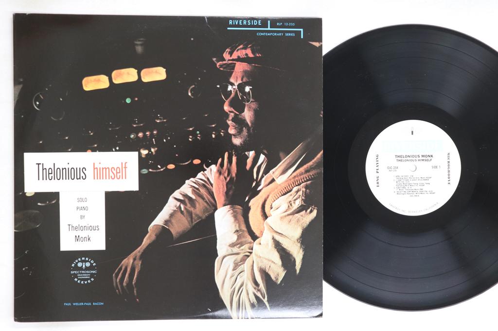 LP Record THELONIOUS MONK - Thelonious Himself OJC254 RIVERSIDE 1986 US Jazz Used