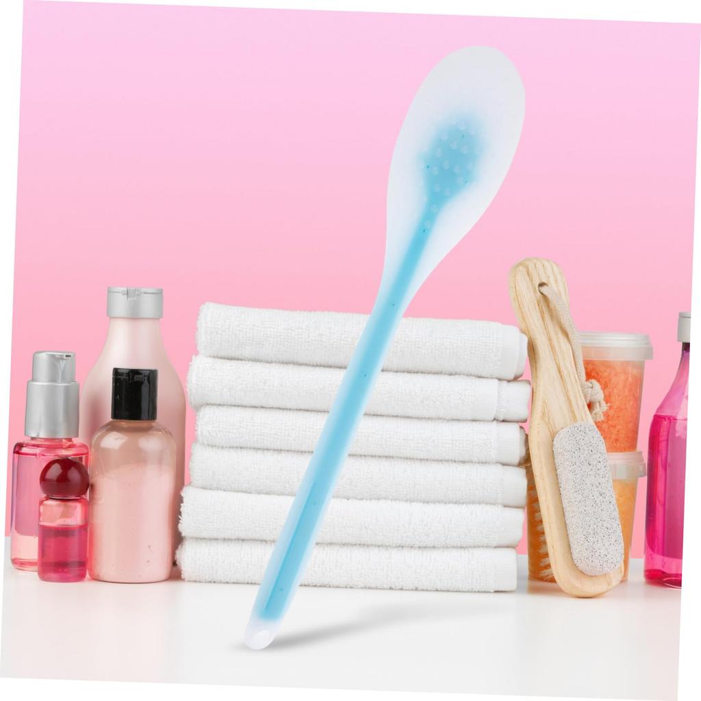 NOLITOY Back Lotion Applicator: Long Handle Design for Easy, Independent Use Includes Soft Head for Applying Back Cream Ideal for Seniors and Women.