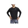 Nike Rise 365 Breathable Mesh Long-Sleeve Running Top Men Tops Black AQ9924-010