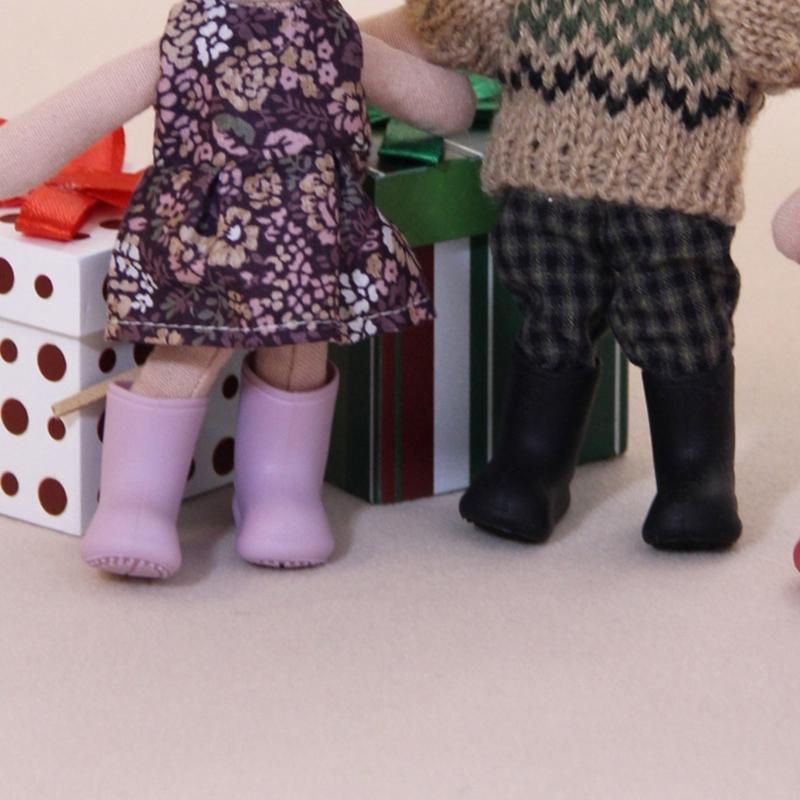 High Cut Rainproof Doll Shoes PVC Perfect For OB11 Doll Accessories Photo Props