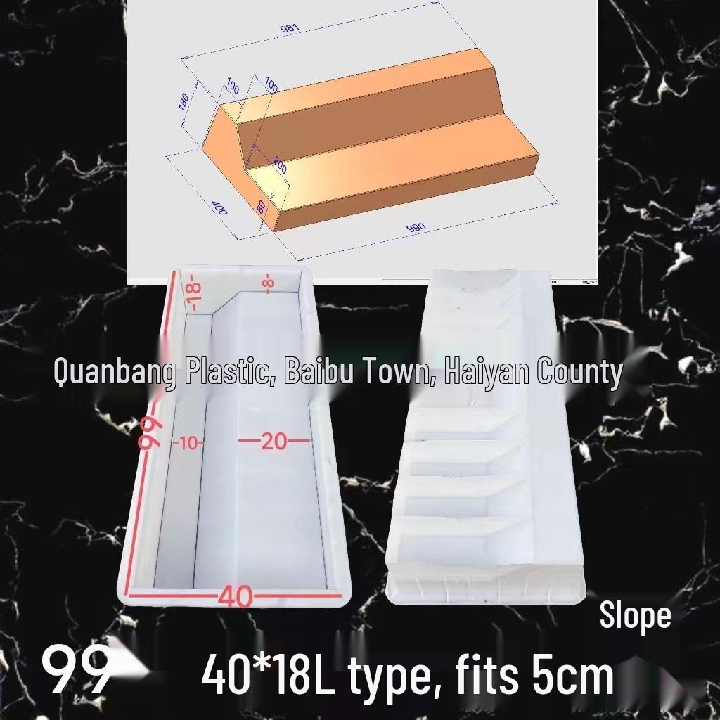 S-shaped Curb and L-shaped Anti-collision Roadside Mold