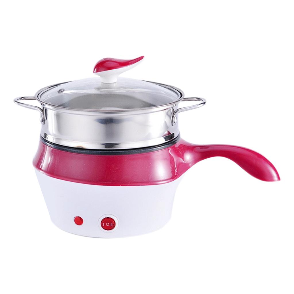 Elektryczna kuchenka wielofunkcyjna dwubiegowa przenośna mini elektryczna patelnia wok do gotowania ryżu do akademika 220 V