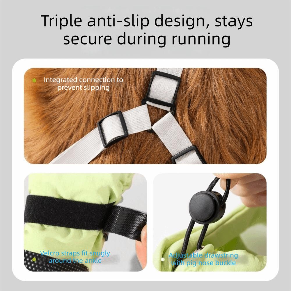 Anti-dirty Dog Rain Pants Adjustable Puppy Shoe Cover Dog Protectors Pet Dust Pants  Pet Strolling