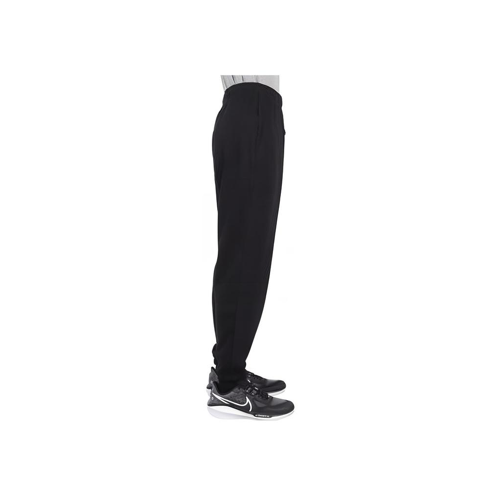 Jordan Sport Crossover Solid Color Small Logo Sweat-Wicking Quick-Dry Comfortable Drawstring Cuffed Casual Pants Men bottoms Black FV8608-010