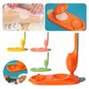 2-In-1 Dumpling Maker - Kitchen Utensil For DIY Dumpling Moulds And Dough Pressing - Stainless Steel Dumpling Skin Press