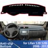 For Lifan 520 520i 2006 -2012 Auto Dashboard Cover Dash Mat Board Pad Carpet Dashmat Anti-UV Mats 2008 2009 2010 2011 LHD RHD