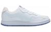 Li Ning Slip Resistant Abrasion Resistant Low Top Skateboard Shoes Women's White Blue AGCR318-3