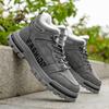 Men's Casual Outdoor High Top Work Winter Slip-resistant Fashion Shoes Plus Size Comfort Shoe Wear-resistant Thicken Cotton Shoe