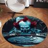 Pennywise (5) Round Office Rug Decorative Floor Rug for Office Bedroom Living Room and Home Space