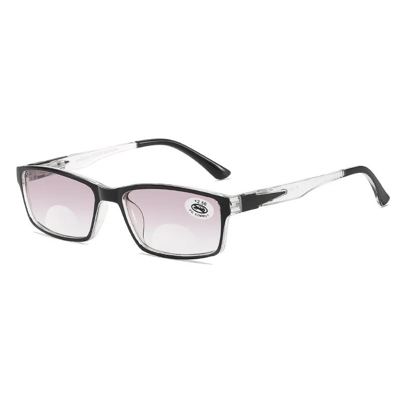 Women Dual Light Glasses for Walking Reading Newspapers Presbyopia Farsightedness Anti Blue Light Eyewear Men Reading Glasses+1