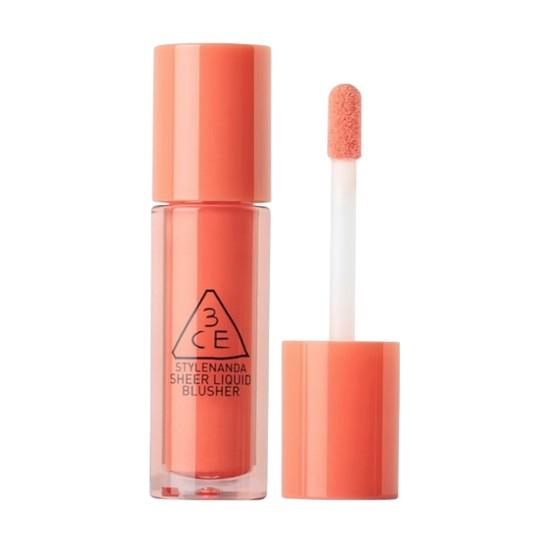 3CE Sheer Liquid Blusher COZY PEACH