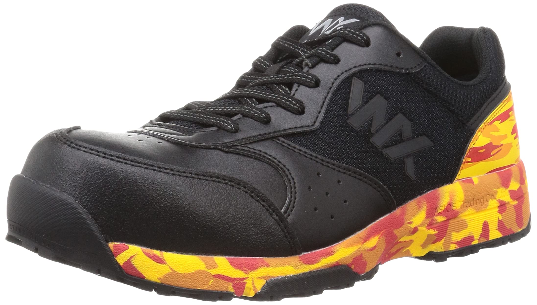 

Texy Works Защитная рабочая обувь Черная и Размер 3E Мужские кроссовки, Оранжевый, 25,0 см,