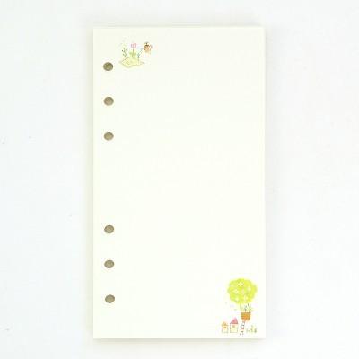 A5 A6 A7 Transparent Loose Leaf Binder Loose Strap Loose Leaf Inner Core Note Book Journal Planner Office Supplies